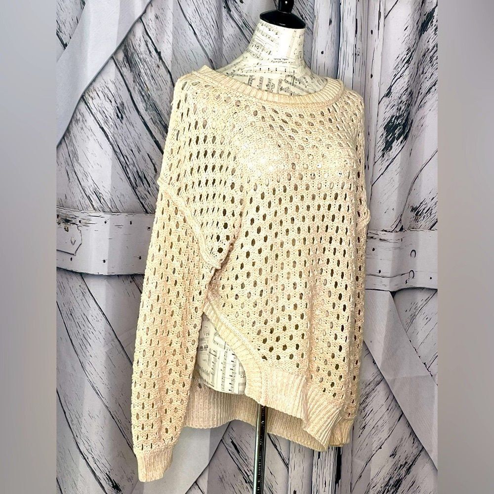 Urban Outfitter Chunky Knit Sweater Asymmetrical Small